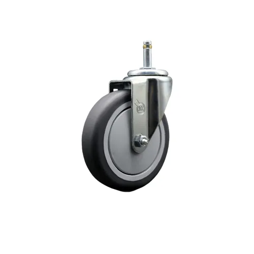 Miniatura 23 de Service Caster Marca – Compatible con/reemplazo para – Carritos de limpieza de conserje – Se adapta a la mayoría de carritos de limpieza Rubbermaid