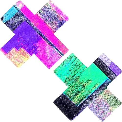 Neva Nude X Factor Nipztix Pasties - Fundas para pezones para fiestas raves, adhesivo de grado médico, impermeable, fabricadas en Estados Unidos