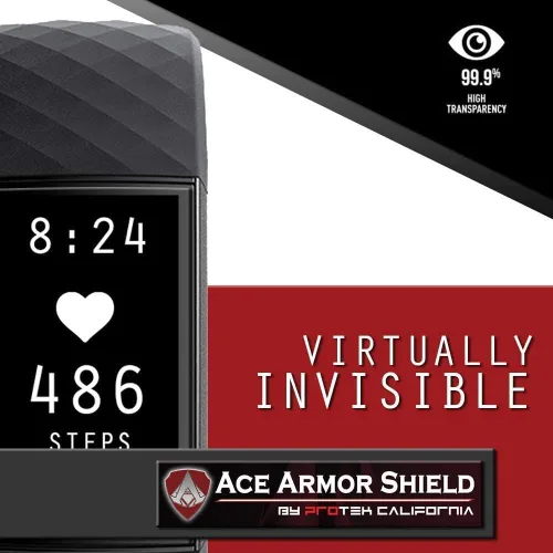 Miniatura 4 de ACE ARMOR SHIELD - Protectores de pantalla premium para Fitbit Charge 6 y Charge 5 (Charge 4)