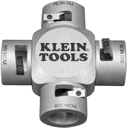 Miniatura 2 de Klein Tools Pelacables (750-350 MCM) y paquete de doblador de cables de 14 pulgadas