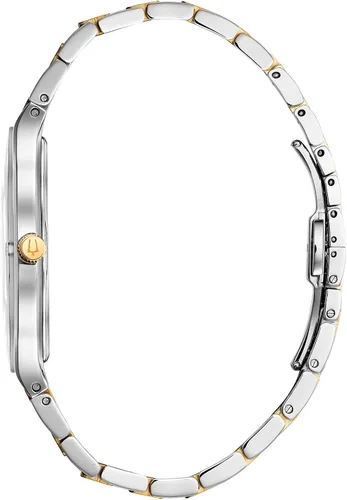 Miniatura 2 de Bulova Men's Modern Millenia 3-Hand Quartz Watch, Edge-to-Edge Crystal with Diamonds