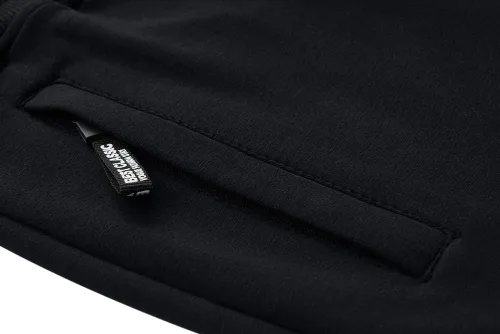 Miniatura 5 de MAGNIVIT Pantalones capri 34 para hombre, pantalones cortos de entrenamiento para gimnasio, debajo de la rodilla, bolsillos con cremallera