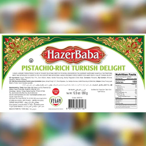 Miniatura 2 de Hazer Baba Mezcla instantánea de bebida con sabor a rosa, caja de lata, 8.8 onzas (paquete de 1), polvo natural afrutado, rápido caliente o frío