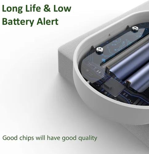 Miniatura 4 de Detector de fugas de agua para el hogar, alarma de sensor de agua de 100 dB, dispositivo de detección de fugas de inundación/goteo