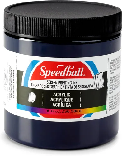 Miniatura 13 de Speedball, 4630, Tinta acrílica para impresión de pantalla, 8 fl oz. 237 ml, Violeta