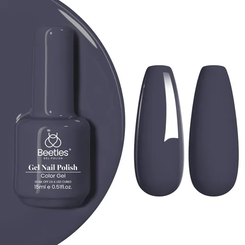 Miniatura 151 de Beetles - Esmalte de uñas de gel verde luminoso que brilla en la oscuridad, esmalte de uñas de gel que se absorbe con lámpara LED UV, arte de uñas
