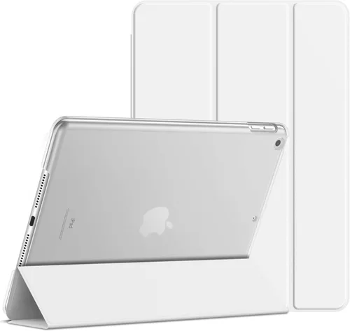 Miniatura 23 de JETech Funda para iPad de 10.2 pulgadas (modelo 2021/2020/2019, 9/8/7 generación), cubierta con activación/suspensión automática (beige)