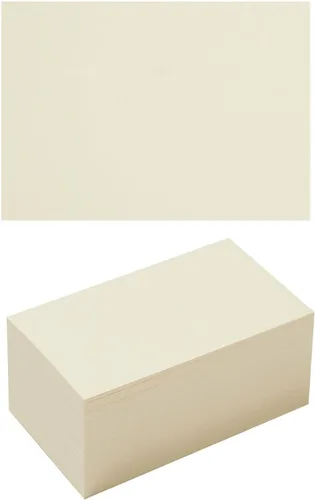 Miniatura 21 de Paquete de 100 hojas de cartulina gruesa en blanco de alta calidad para invitaciones, tarjetas de felicitación, postales, fotos, papel de 250GSM