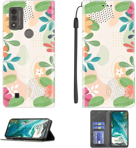 Miniatura 473 de Funda para Moto One Zoom compatible con Motorola One Zoom Phone Case Flip Stand Cover Magnetic Close YHD