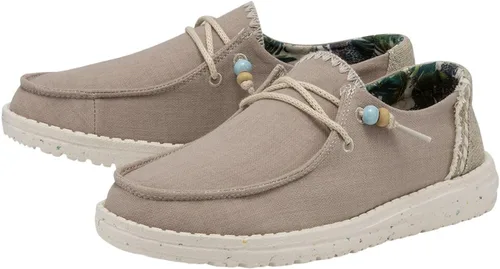 Miniatura 4 de Hey Dude Wendy Natural - Mocasines para mujer