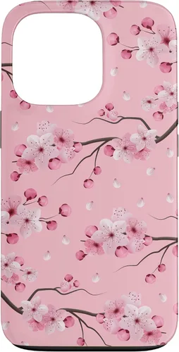 Miniatura 10 de Japanese Cherry Blossom Floral Flower Pattern Pastel Pink Case for iPhone 17