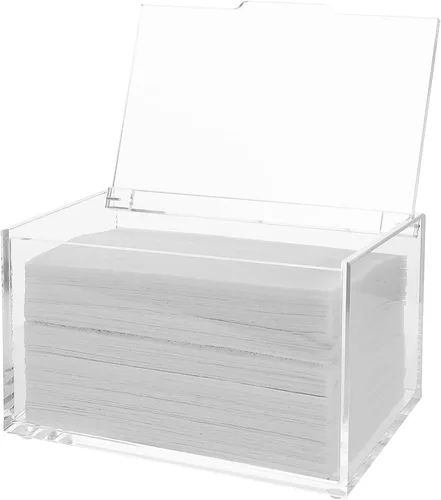 Miniatura 8 de rejomiik Soporte de hojas para secadora de acrílico, dispensador de hojas con tapa, para lavandería, suavizante, organización de almacenamiento