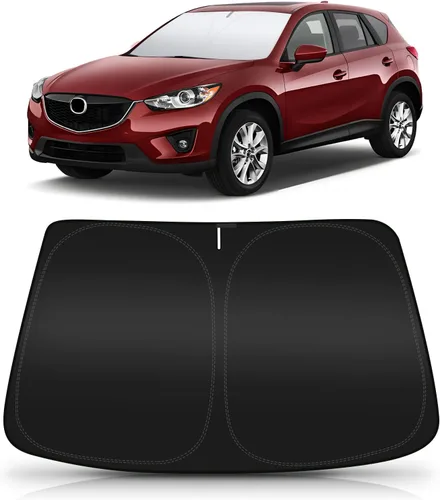 Miniatura 55 de BESTVIEW Protector Solar Para Parabrisas Compatible con GMC Sierra 1500 2500 3500 2019 2020 2021 2022 2023, Visor Solar Reflectivo Plegable