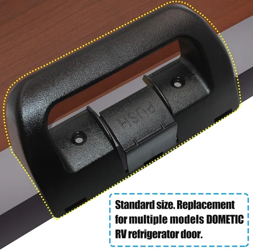 Miniatura 7 de 3851174023 - Manija de puerta de refrigerador de repuesto para puertas superiores e inferiores Dometic, compatible con los modelos DM2652, DM2662