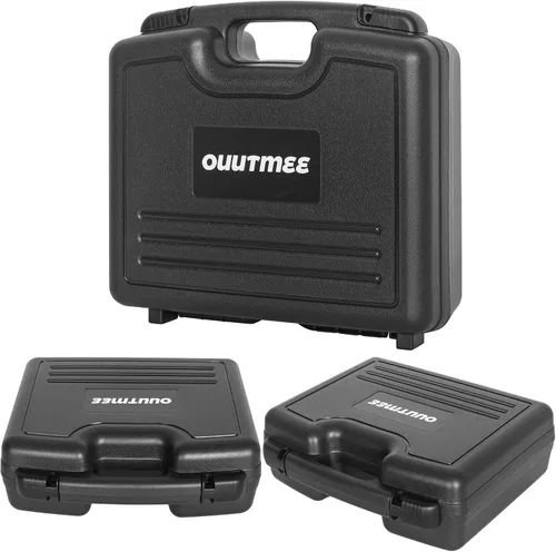 Miniatura 6 de Estuche rígido portátil de 12.2" x 9.85" x 3.77" con espuma cortada en cubos personalizable, protege equipos, electrónicos, herramientas