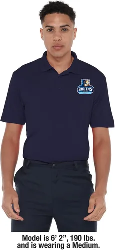 Miniatura 3 de Camisa polo deportiva oficial de la NCAA Collegiate para hombre, colección con logotipo en el pecho izquierdo Bob Jones University/N/Logotipo