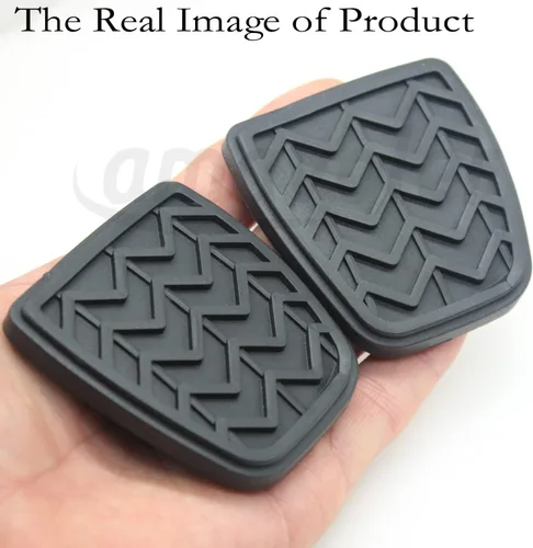Miniatura 7 de Cluth o almohadilla de pedal de freno de goma negra para Toyota Yaris R 2016, RAV4 2001-2005, Tacoma 2001-2017, Corolla, Camry, etc. OEM #
