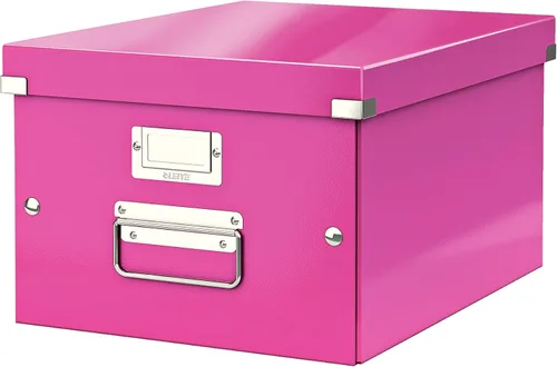 Miniatura 13 de Leitz Caja de almacenamiento A5, rango de clic y tienda 60430001 - Caja de almacenamiento pequeña, blanca A5 Azul (Ice Blue)