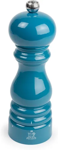 Peugeot Paris u'Select - Molinillo de pimienta, madera, azul Pacífico, 18 cm - 7 pulg Pacific Blue