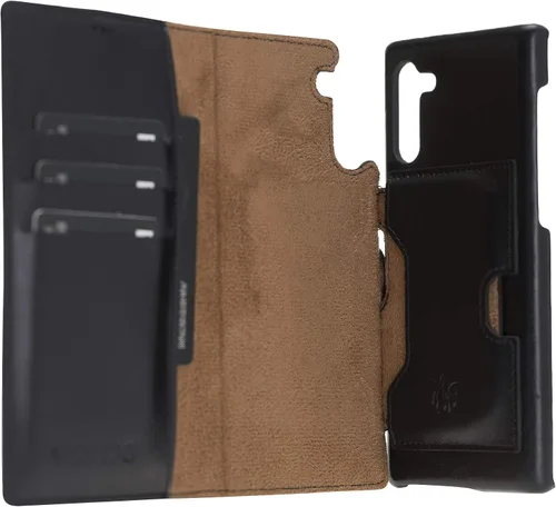Miniatura 128 de Venito Florence - Funda de piel compatible con Samsung Galaxy S9, extra segura con bloqueo RFID, cartera desmontable para teléfono (gris decolorado)