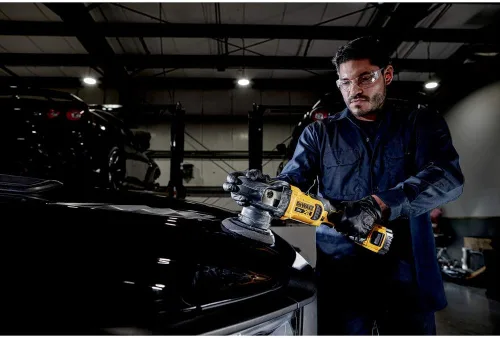 Miniatura 8 de DEWALT Kit de pulidor inalámbrico MAX* XR de 20 V, velocidad variable, órbita aleatoria, 5 pulgadas (DCM848P2)