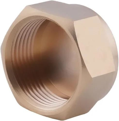 Miniatura 8 de Othmro 2 unids 3/8 de oro de tubería de montaje de válvula de latón hexagonal rosca hembra conector de manguera de rosca fina para tuberías de agua