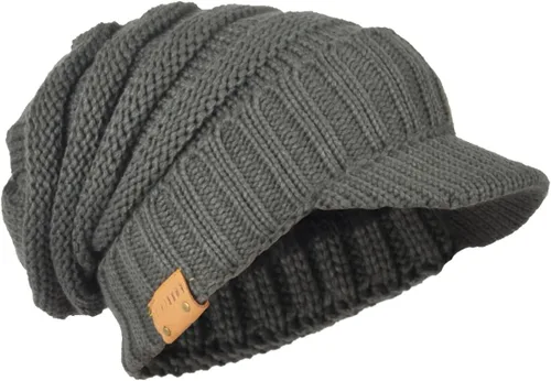 Miniatura 8 de Gorro de punto vintage para hombre con visera B319