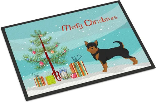 Miniatura 118 de Caroline's Treasures CK3799MAT Akita Shepherd - Tapete de árbol de Navidad de 18 x 27 pulgadas, tapete para puerta delantera, interior y exterior