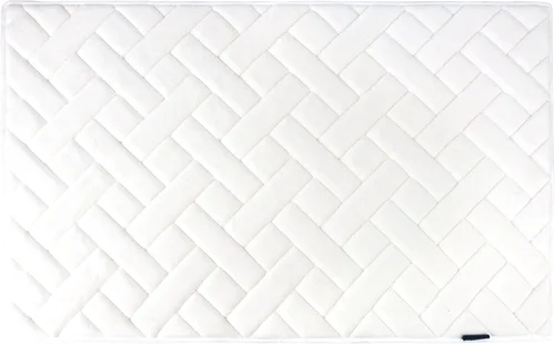 Miniatura 13 de Alfombra decorativa de espuma viscoelástica en espiga - Beige 21 * 34