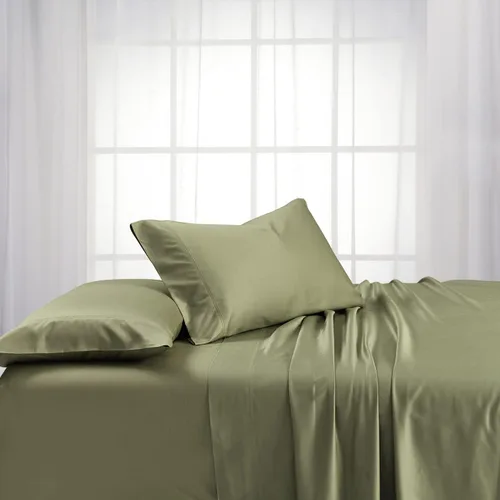 Miniatura 26 de Royal Hotel Bedding 100% viscosa natural hecha de sábanas de bambú, sábanas refrescantes suaves, sábanas de hotel transpirables y fundas