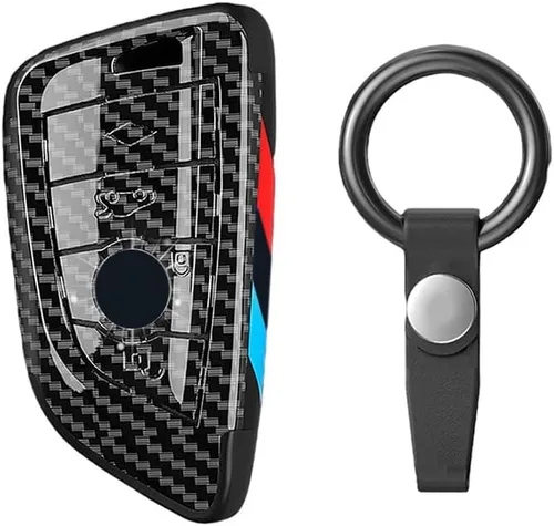 Miniatura 15 de Smart Remote Key Case Funda protectora para BMW 2 5 6 7 X1 X2 X3 X5 X6 Series con llavero