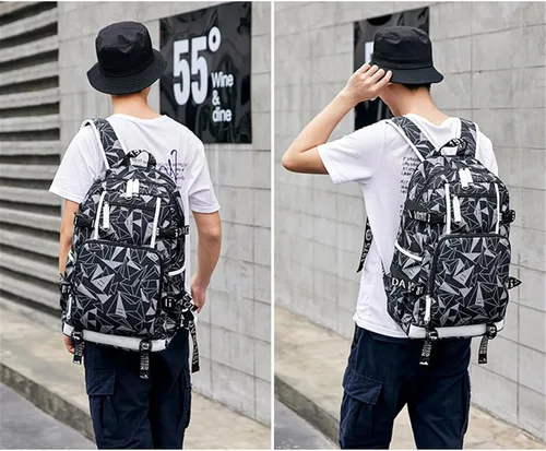 Miniatura 3 de ISaikoy Game Plants vs. Zombies - Mochila de hombro para libros, mochila escolar, color gris, Gris 15, Mochilas Daypack