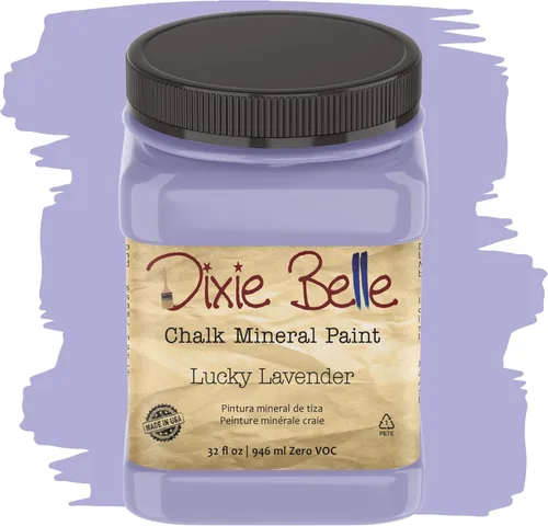 Miniatura 85 de Dixie Belle Paint Company - Pintura con acabado de tiza para muebles, color negro (Caviar), 1 galón, 128 fl oz, pintura mineral color rosa intenso