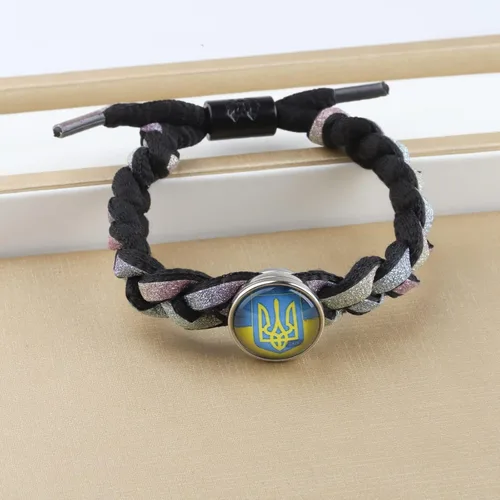 Miniatura 5 de KEYCHIN Collar con símbolo ucraniano, regalo inspirado en Tridente de Ucrania, joyería de recuerdo para amigos y familiares