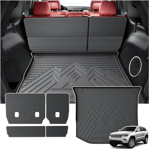 Miniatura 10 de KUST Alfombrilla de carga para maletero para Land Rover Discovery 4 LR4 2010-2016 (5/7 asientos) Cubierta trasera de goma Discoery 4 accesorios