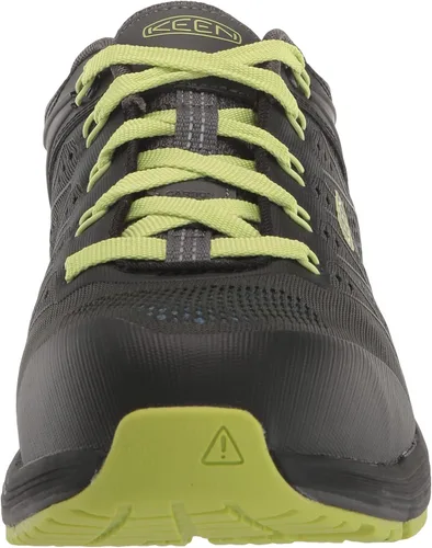 Miniatura 2 de KEEN Utility Zapatillas de trabajo industriales Vista Energy de baja altura con punta compuesta para hombre, ImánGreen Glow, 10.5 Wide
