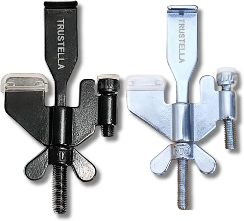Miniatura 9 de Original Trustella - Cerradura de Puerta Portátil de Servicio Pesado - Dispositivo de Seguridad de Acero Inoxidable para Mayor Seguridad - Ideal