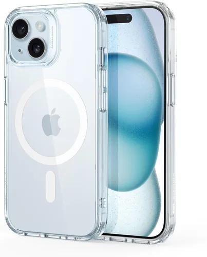 Miniatura 16 de ESR Funda para iPhone 15, compatible con MagSafe, protección de grado militar, resistente al amarillamiento, parte trasera resistente a