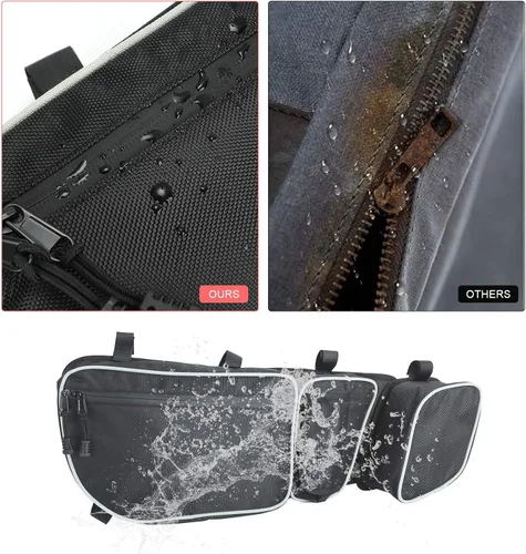 Miniatura 6 de SUNPIE Bolsas de almacenamiento compatibles con Can Am Maverick X3 puerta delantera superior 2017-2026 todos los modelos, almacenamiento lateral UTV