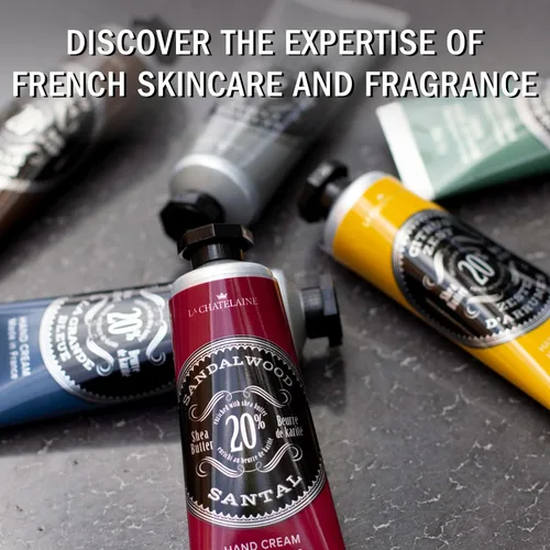 Miniatura 4 de La Chatelaine 20% Crema de manos con manteca de karité Tamaño de viaje, para hombres, unisex, aceite de argán orgánico, hidratante, nutritivo
