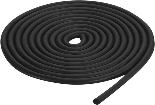Miniatura 11 de uxcell Tira de sellado de goma de espuma, 0.197 in (13/64 pulgadas) de diámetro, 23.0 ft (22.96 pies) de caucho EPDM redondo largo para juntas