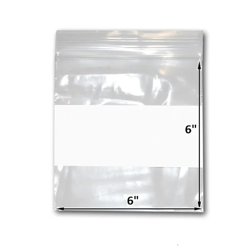 Miniatura 3 de 200 bolsas de plástico transparente de 6 x 9 pulgadas, bolsas de polietileno con cierre resellable de 2 mil con cierre resellable Claro