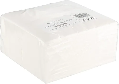 Miniatura 6 de BloominGoods - Paquete de 100 servilletas de baño desechables Toallas de invitados de tacto de lino Papel de seda de mano similar a la tela