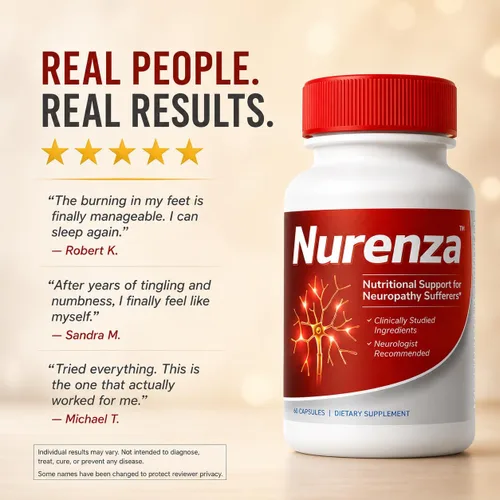 Miniatura 6 de Vita Sciences Suplemento de neuropatía Nurenza para la salud nerviosa y reparación rápida. Forma natural R-ALA 40x Fuerza con vitaminas