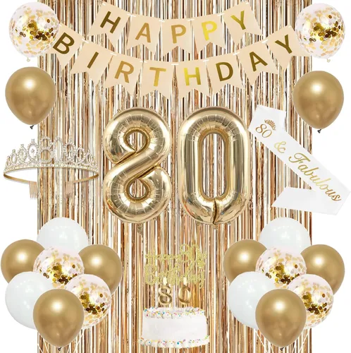 Miniatura 10 de Trgowaul Decoraciones de 9º cumpleaños para niñas, pancarta, banda y corona, decoración de pastel, globo de número 9, cortinas de flecos