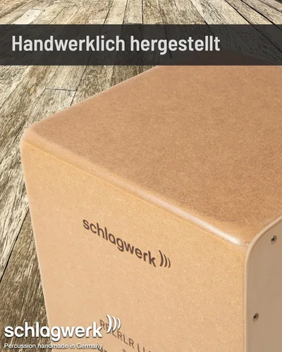 Miniatura 2 de Schlagwerk CP80 Rudiments Series Snare Cajon l Natural Abedul Superficie de juego l Caja de resonancia SPL l Cajas de alambre fijo l Fabricado