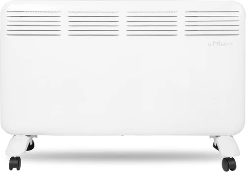 Calentador eléctrico para uso en interiores, calentador de panel de convección independiente de 1500 W con termostato ajustable, calentador de pared