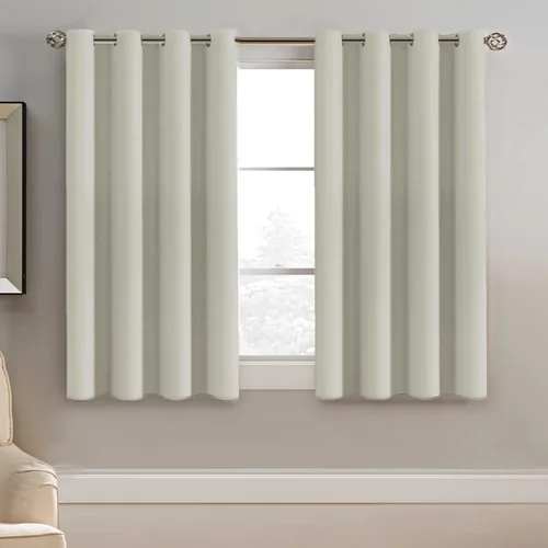 Miniatura 89 de H.VERSAILTEX - Cortinas blackout con aislamiento térmico y ojales en la parte superior, para patios, puertas correderas y división de habitaciones