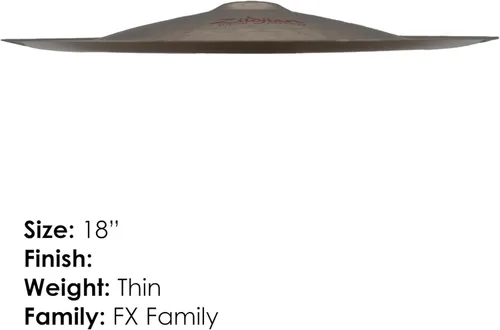 Miniatura 2 de Avedis Zildjian Company 18" FX Oriental China Basura
