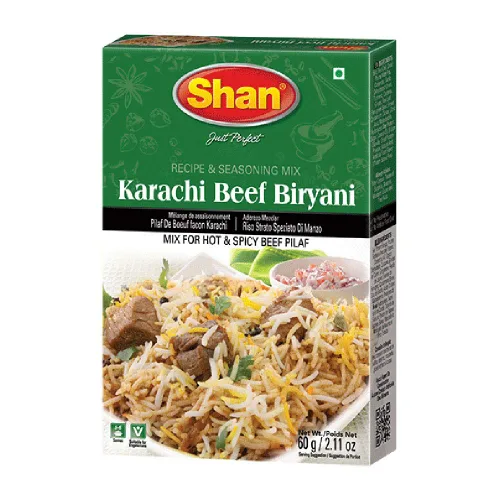 Miniatura 224 de Shan Korma Recipe and Seasoning Mix 1.76 oz (50g) - Spice Powder for Traditional Meat in Yogurt Sauce - Suitable for Vegetarians - Airtight Bag in a